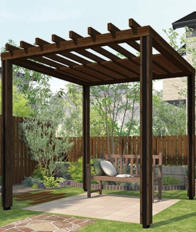 HaNaWoodパーゴラ