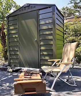 メタルシェッド TM6  シングルドア