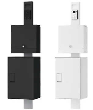 クオール　門柱ユニット 宅配ボックス付き