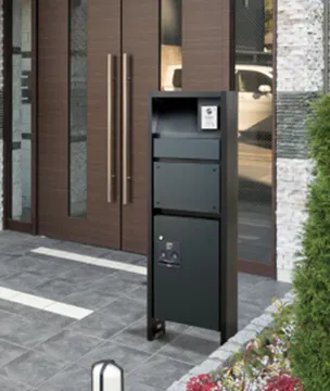 アーキフレームFタイプ（フェイサス＋コンボ （宅配ボックス）用機能門柱）