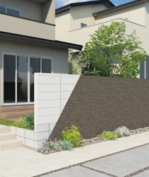 ブロックオンウォール 現場貼付タイプ