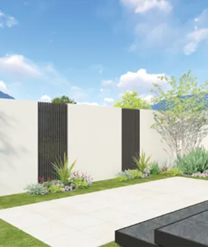 ラインスタイル極取付部材 壁横付け・壁面付け