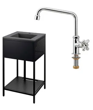 屋外シンク／立形自在水栓